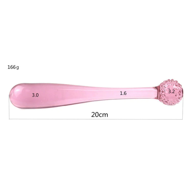 The Stamen Mini Baseball Glass Dildo