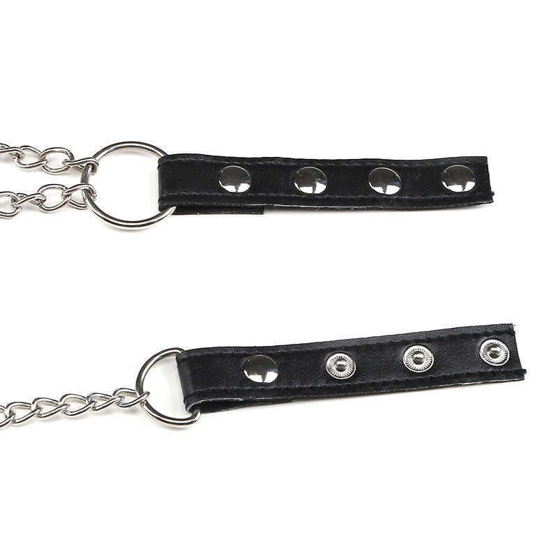 Advanced Nipple Clamps with Cock Ring