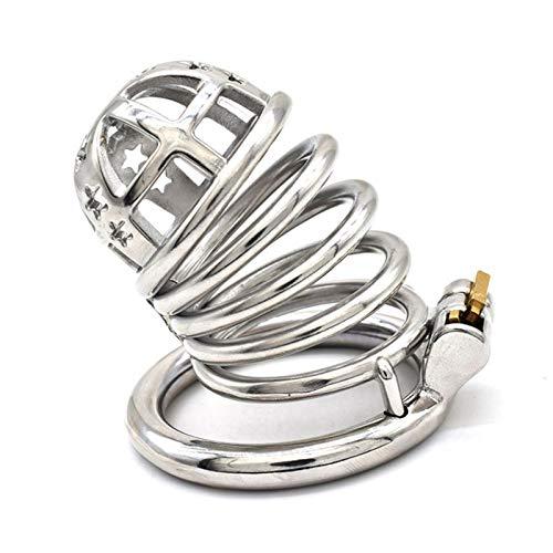 The Cross Star Metal Chastity Cage