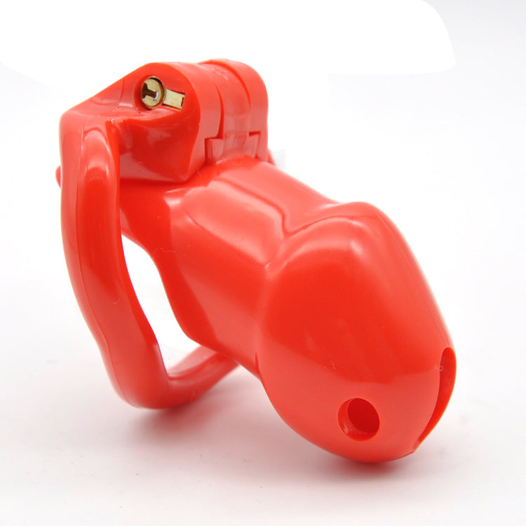 Lightweight Plastic Male Chastity Cage Kit (Multi Rings)