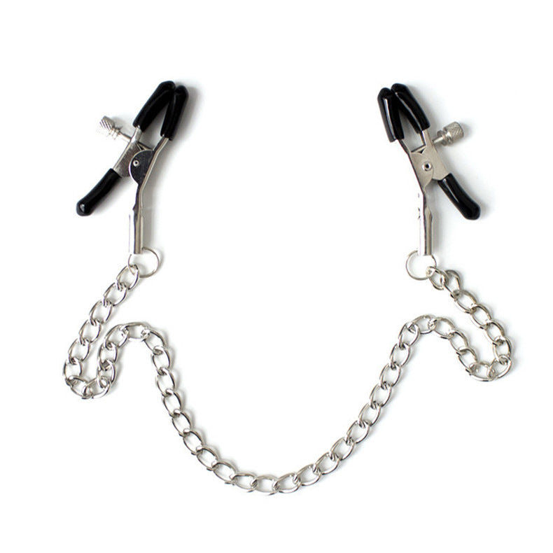 Chained Nipple Clamps