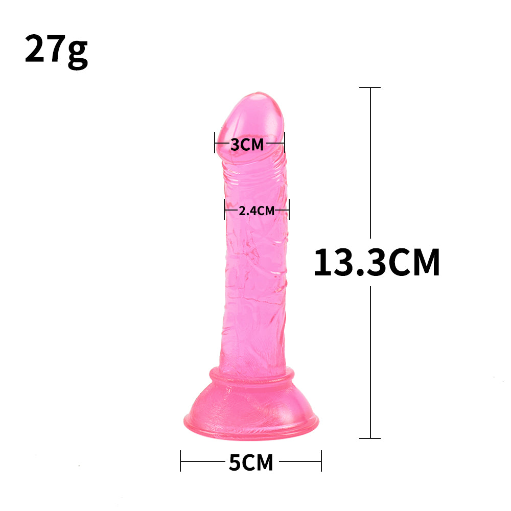 Mini 5 Inch Suction Cup Dildo for Anal Play