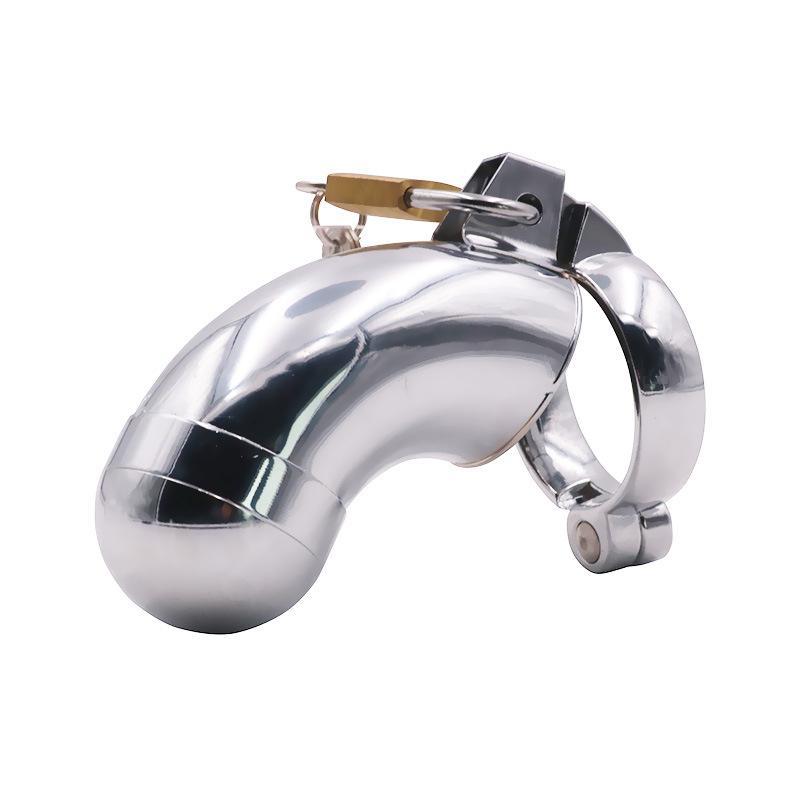 Heavy Weight Stainless Steel Closed Chastity Cage