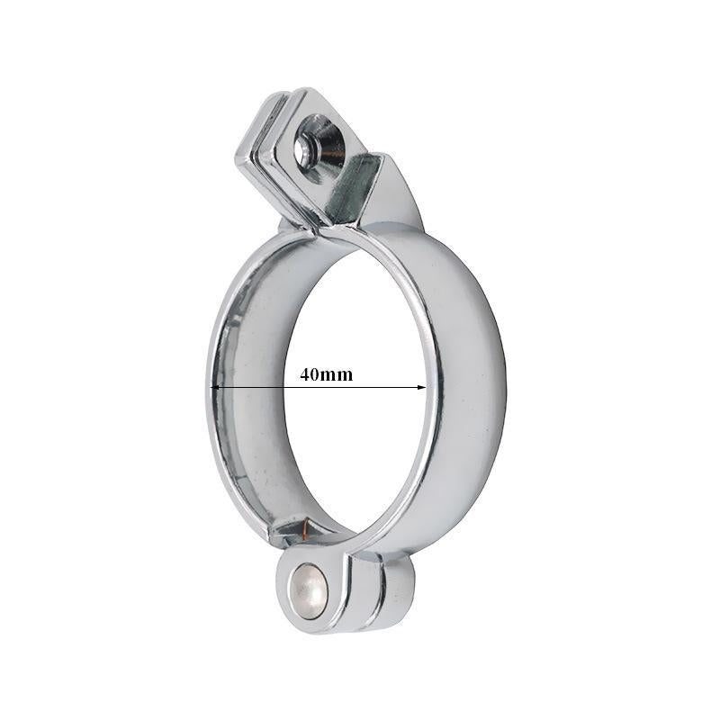 Heavy Weight Stainless Steel Closed Chastity Cage