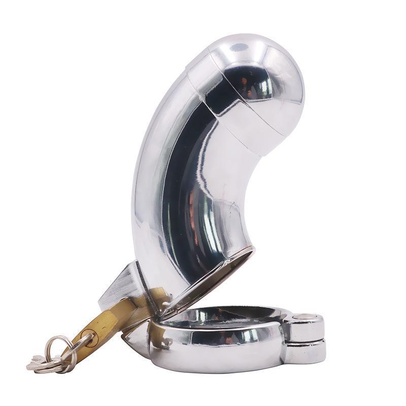Heavy Weight Stainless Steel Closed Chastity Cage