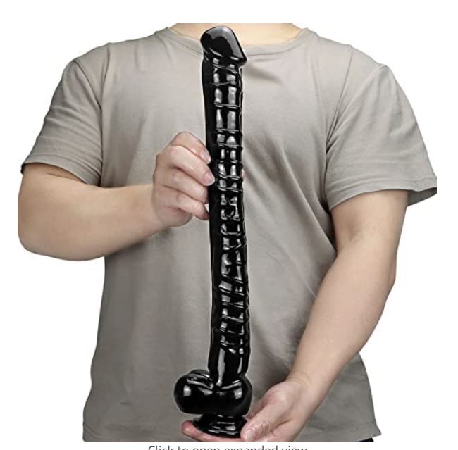 The Linford 14 Inch Silicone Dildo