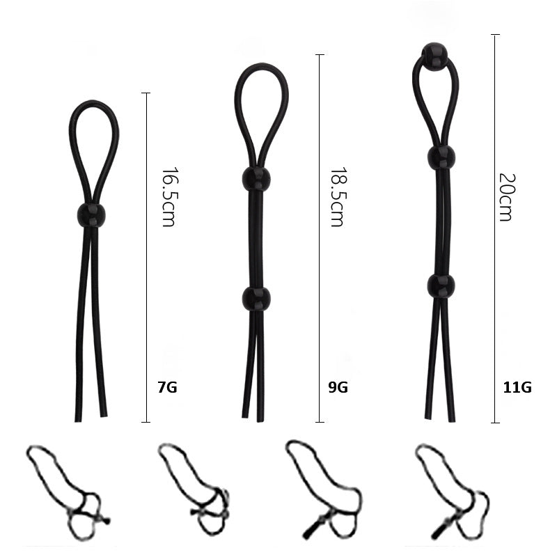 Adjustable Stamina Cock Ring Set