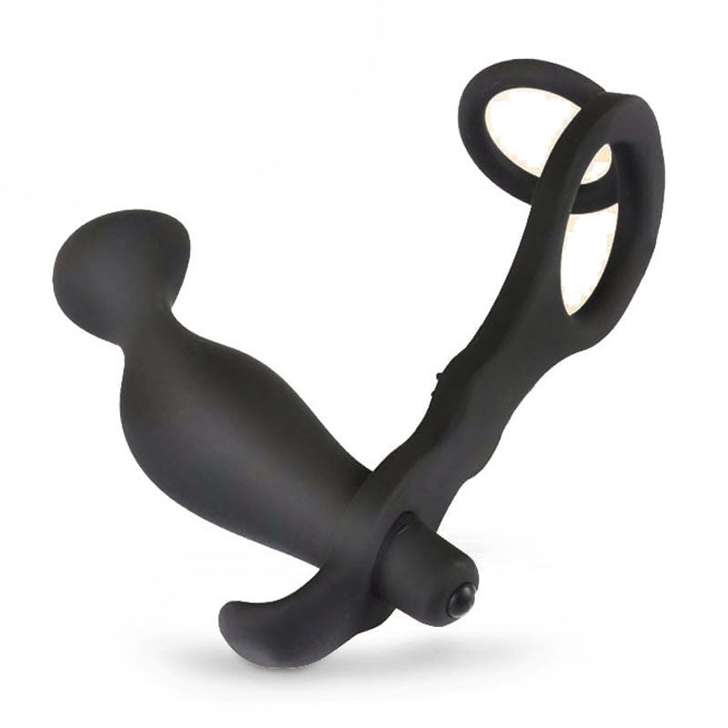 Inside Job Silicone Cock Ring and Butt Plug
