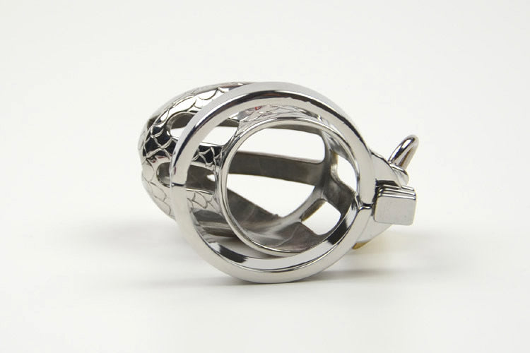 Minatare Snake Metal Chastity Cock Cage for Men
