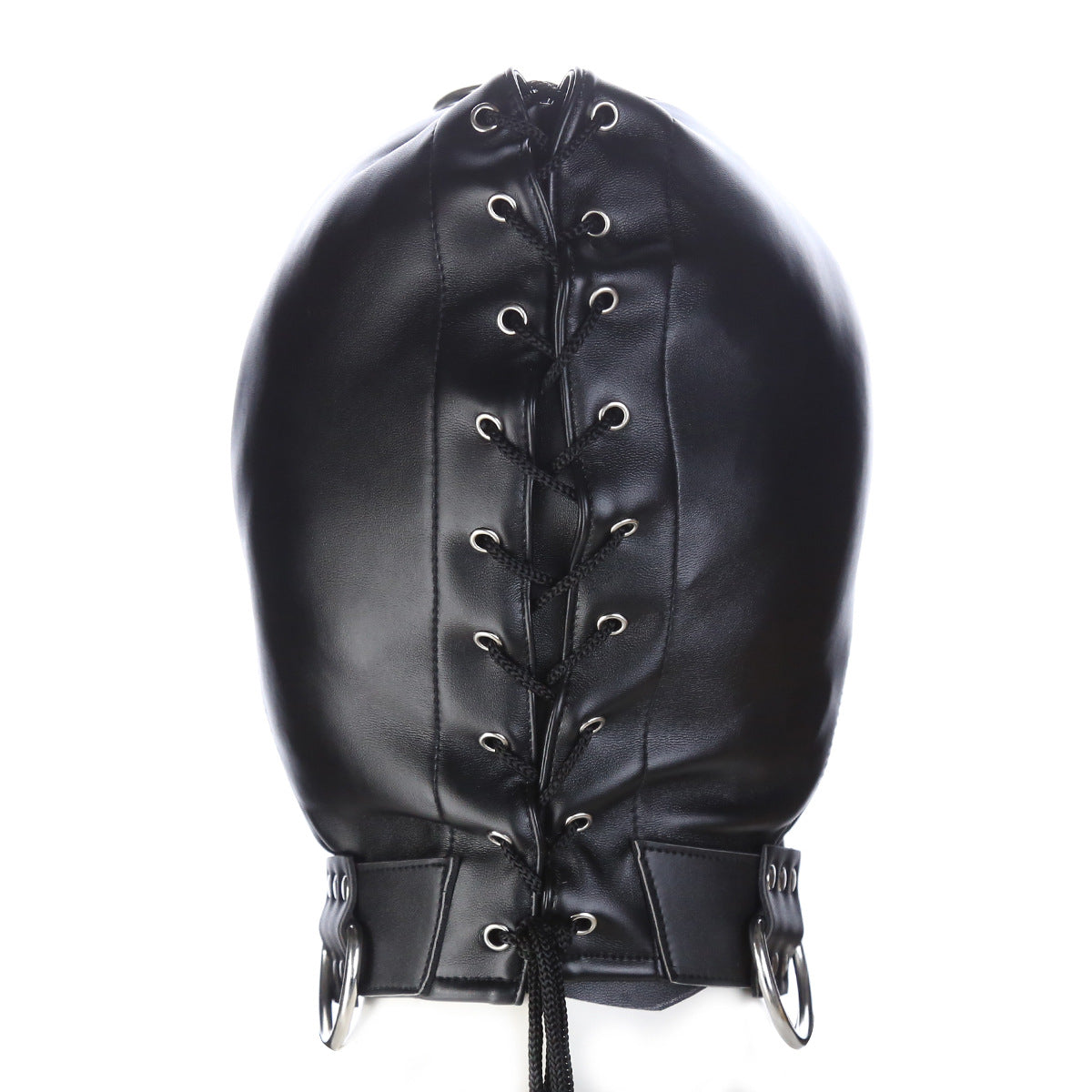 Cosplay Black Fetish Eye Zip Mask