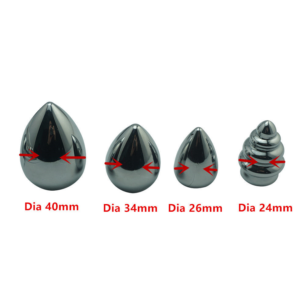 Double Ended Stainless Steel Anal Toy