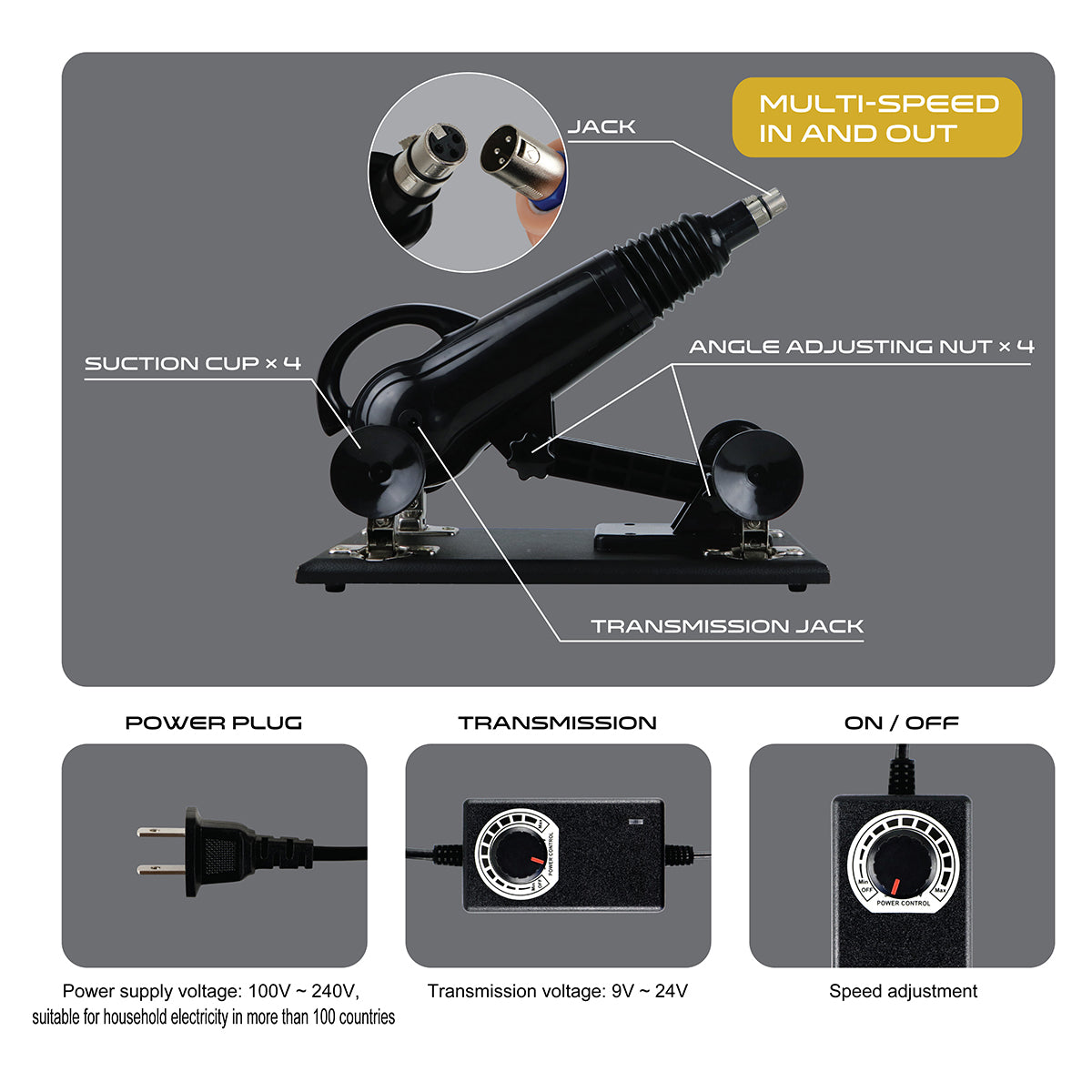 Lace & Leather's Deluxe Thrusting Machine