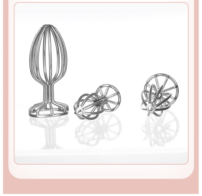 Hollow Steel Butt Plug Set