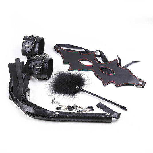 'Bat Eye' Black 5 Piece Cosplay Bondage Kit