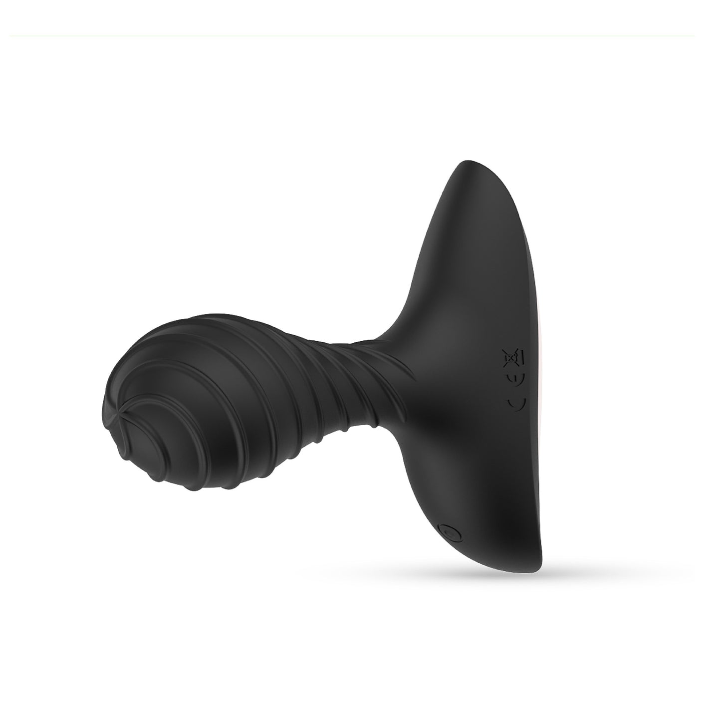 Vibrating Ribbed Anal Toy