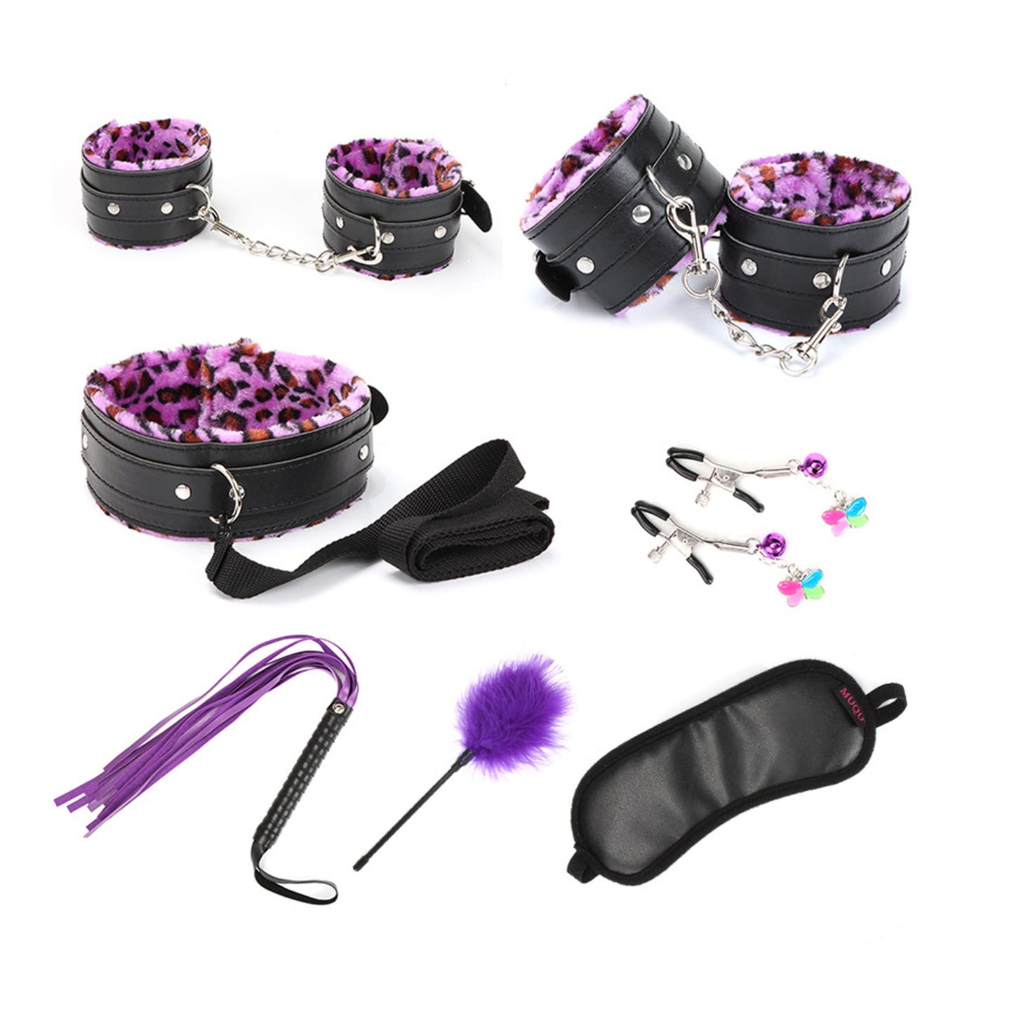 Leopard Print Bondage Kit