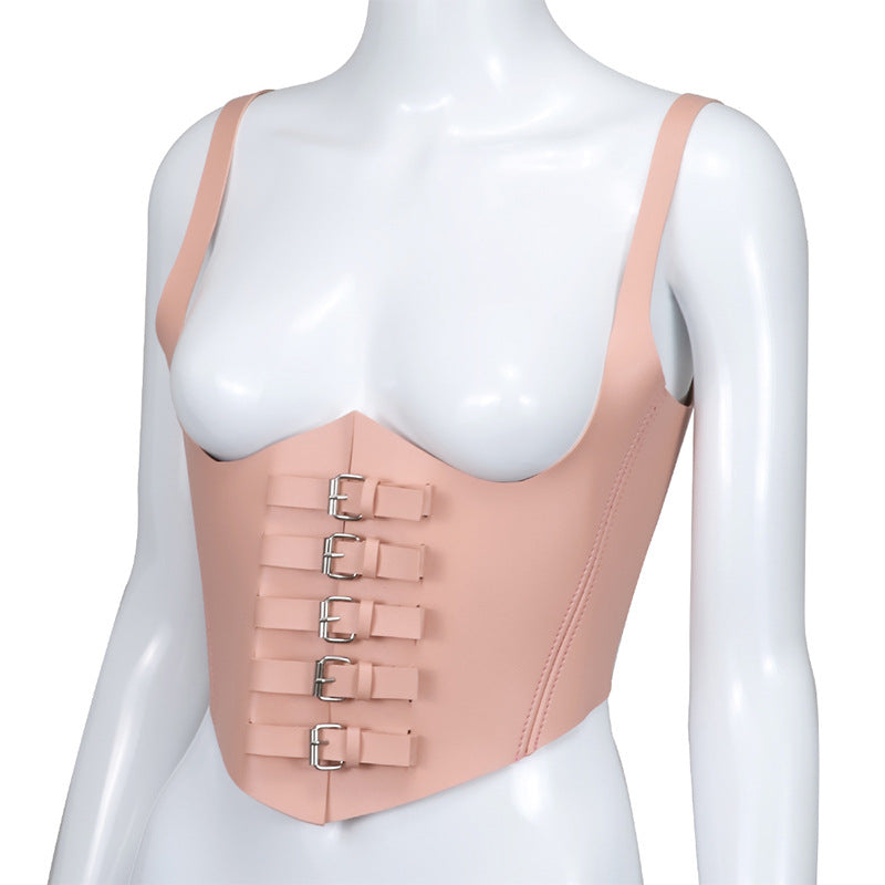Nude Open Chest Corset