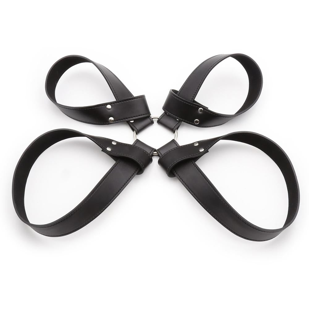 Hogtie Thigh and Wrist Restraint