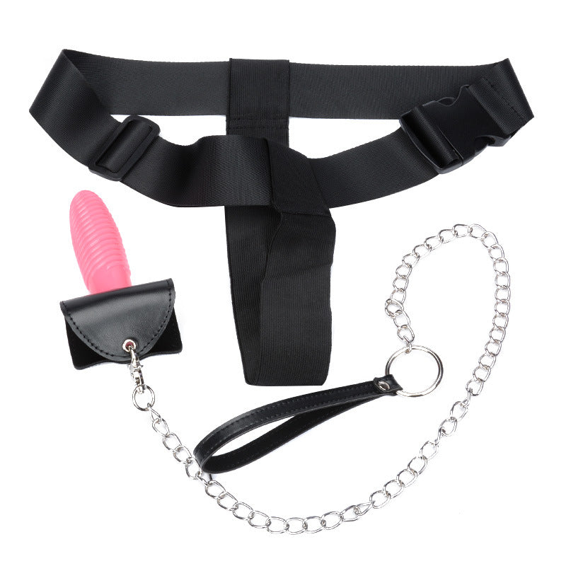 Butt Plug Thong and Lead Lace and Leather Butt Plug Thong and Lead Lace and Leather
