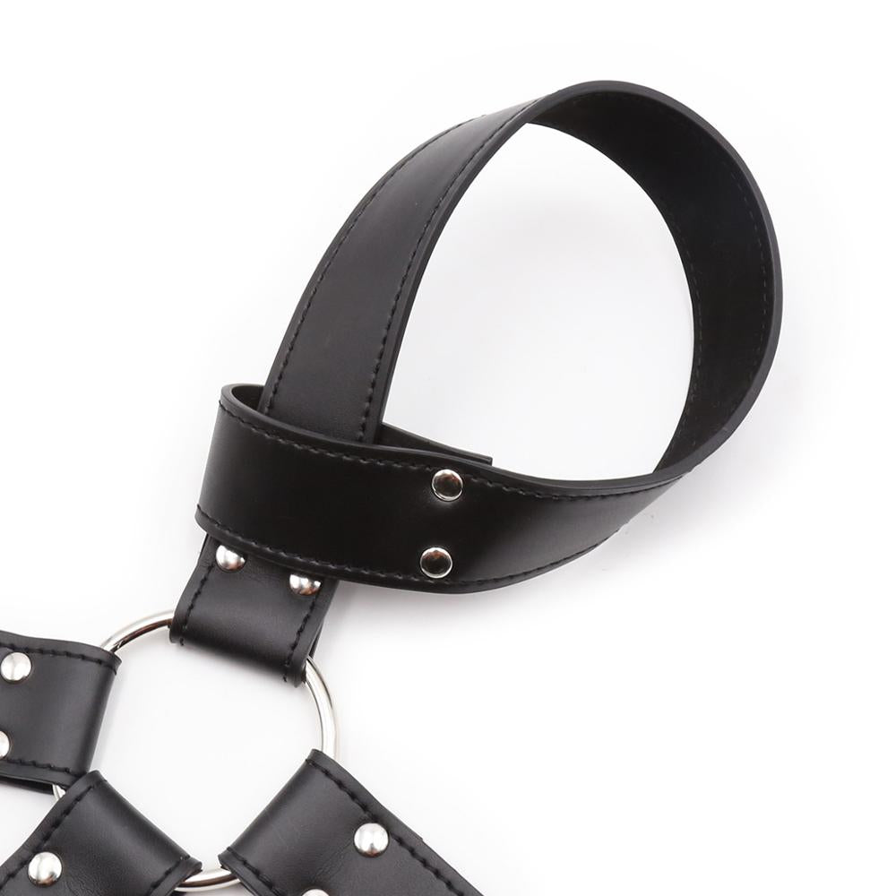 Hogtie Thigh and Wrist Restraint