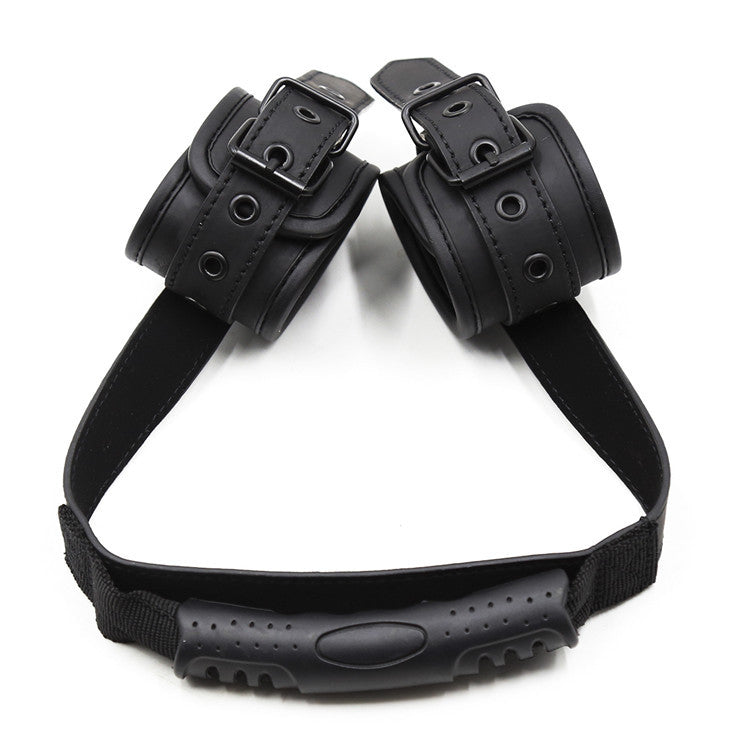 Faux Leather Fetish Handcuffs