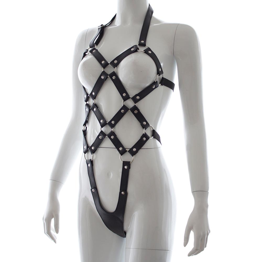 Erotic Clothing Fetish Lingerie Open Cup and Thong