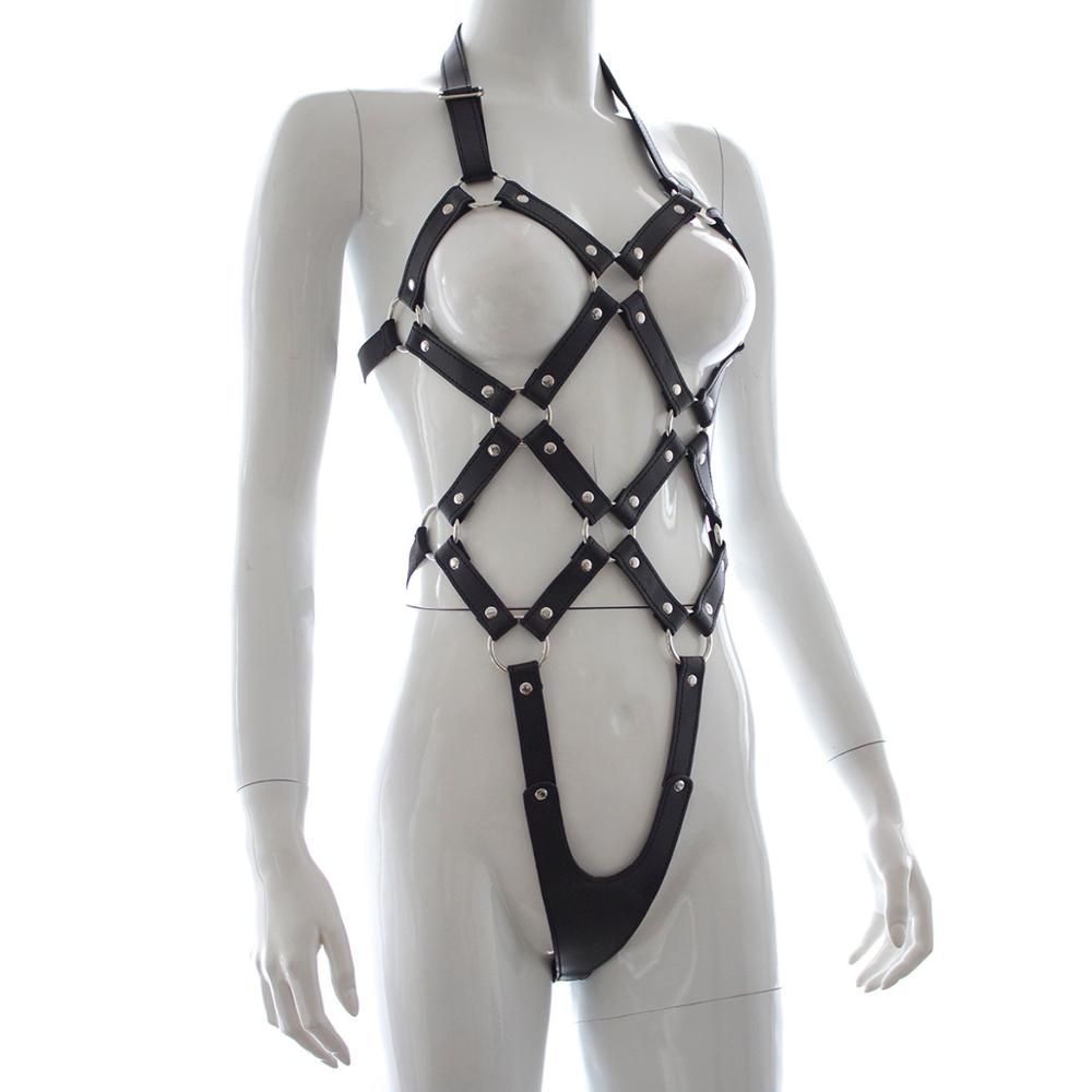 Erotic Clothing Fetish Lingerie Open Cup and Thong