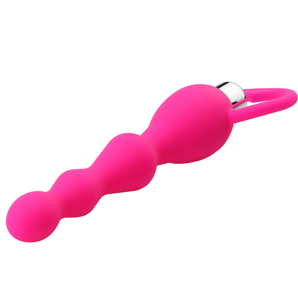 Vibrating Beaded, Butt Plug
