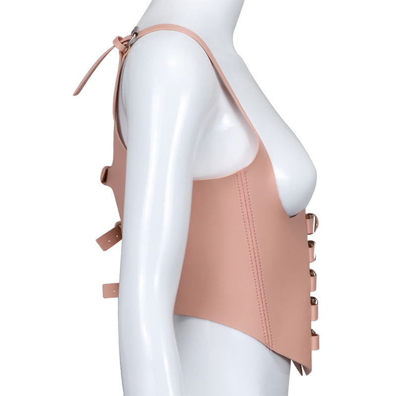Nude Open Chest Corset