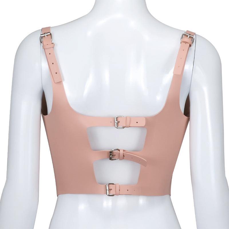 Nude Open Chest Corset