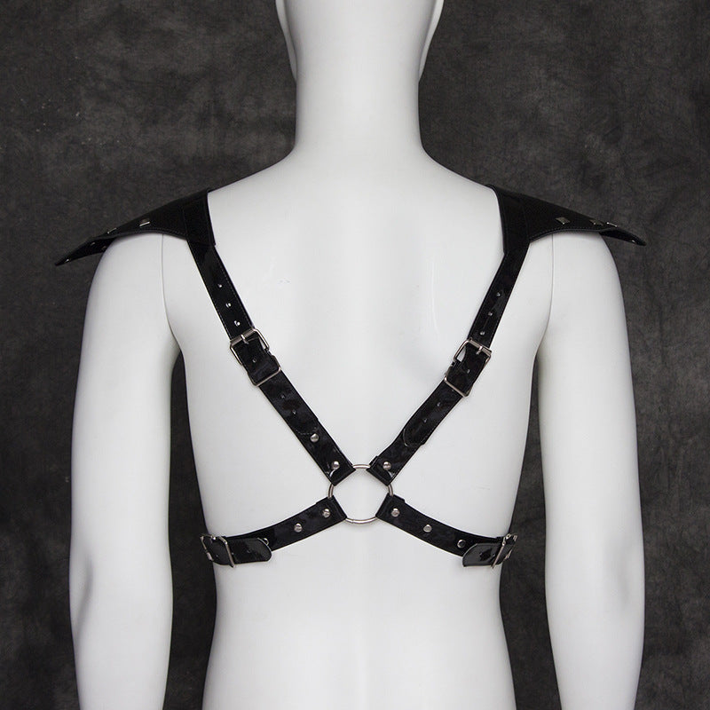 Chained Fetish Chest Harness