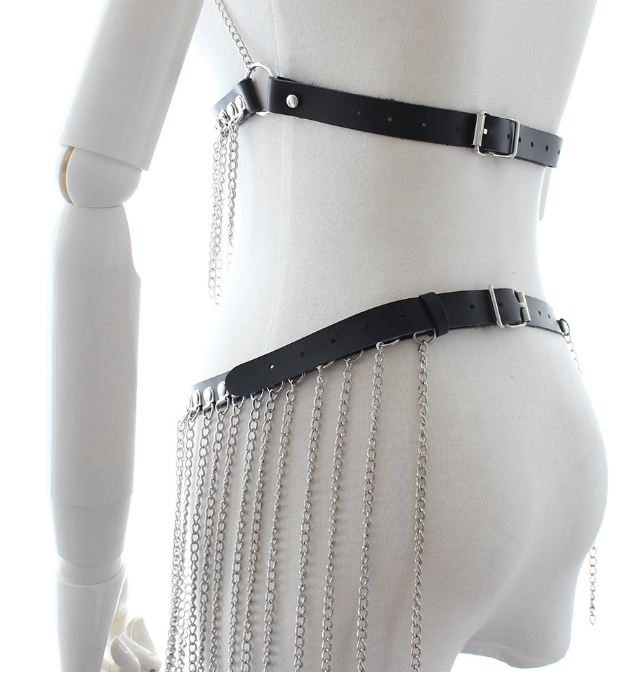 Deluxe Chained Bra and Corset