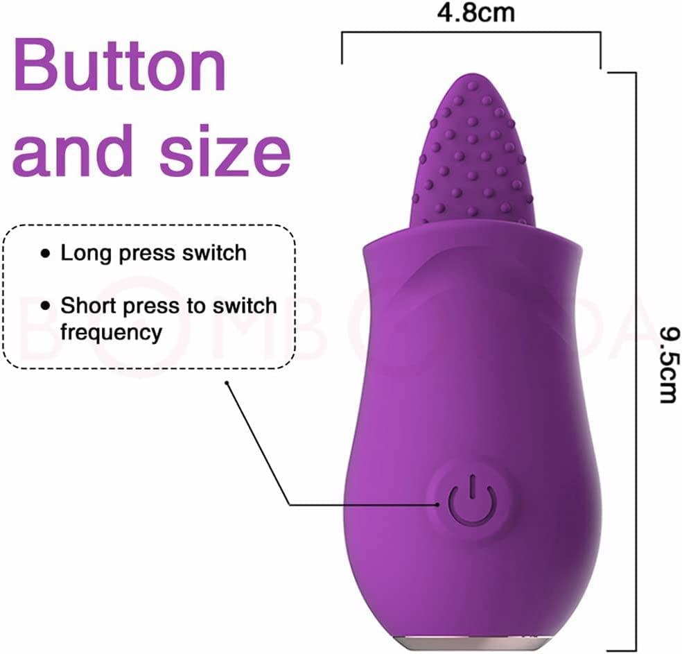 Vibrating Tongue Clitoral Vibrator