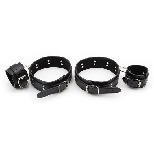 PU Leather Thigh to Wrist Cuffs
