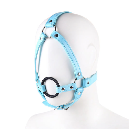 Bondage O-Ring Gag Head Harness