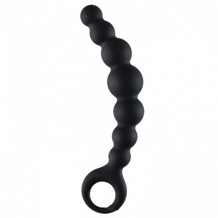 Beaded Anal Beads with Finger Loop (7 Inches)