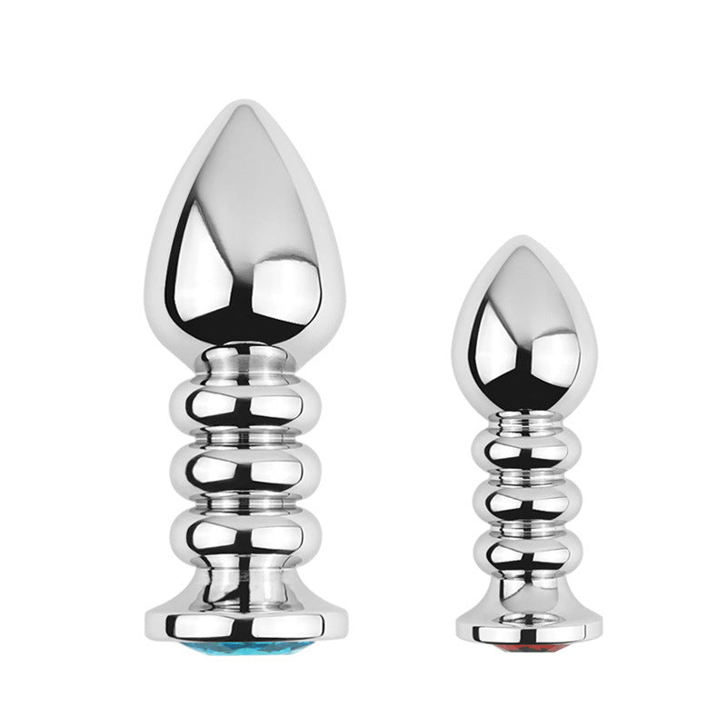 Bejewelled Metal Knobler Butt Plug