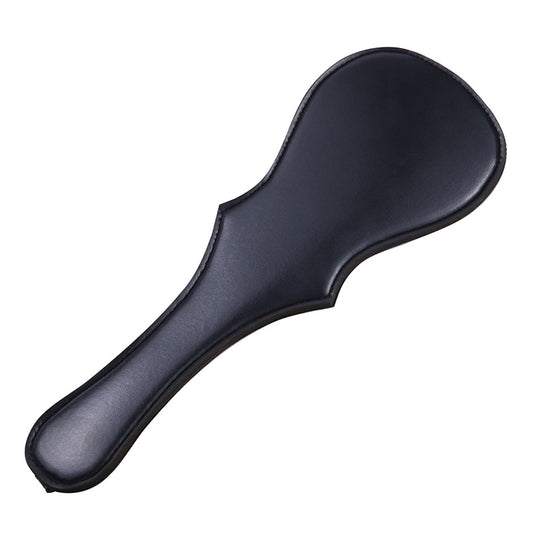 Beautifully Bound Black Faux Leather Paddle