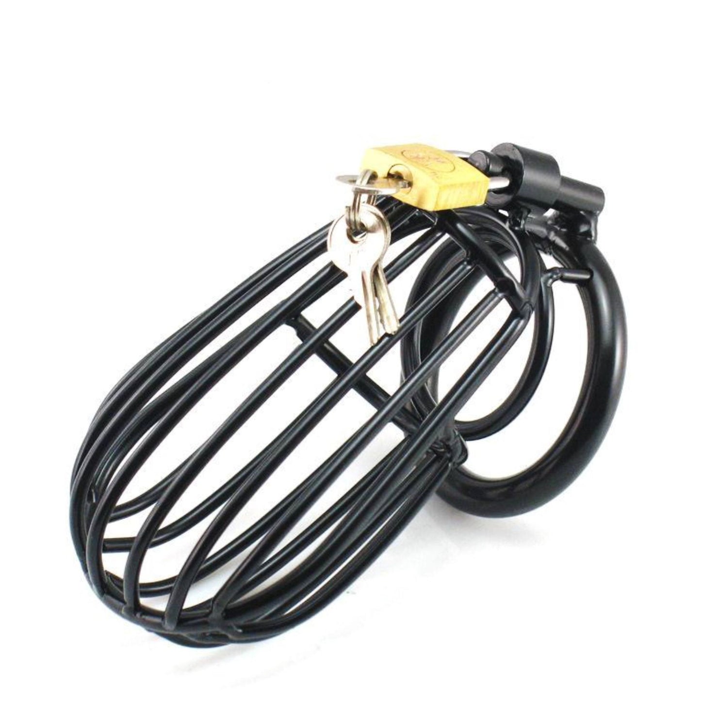 Blackout Stainless Steel Chastity Cage