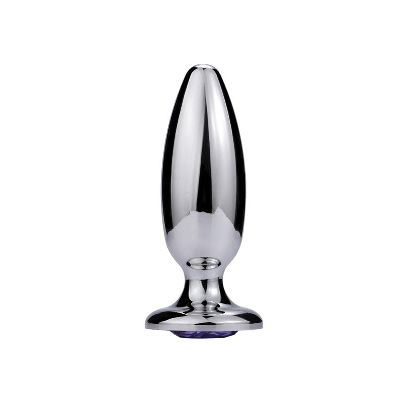 Shafted Bead Stainless Steel Butt Plug