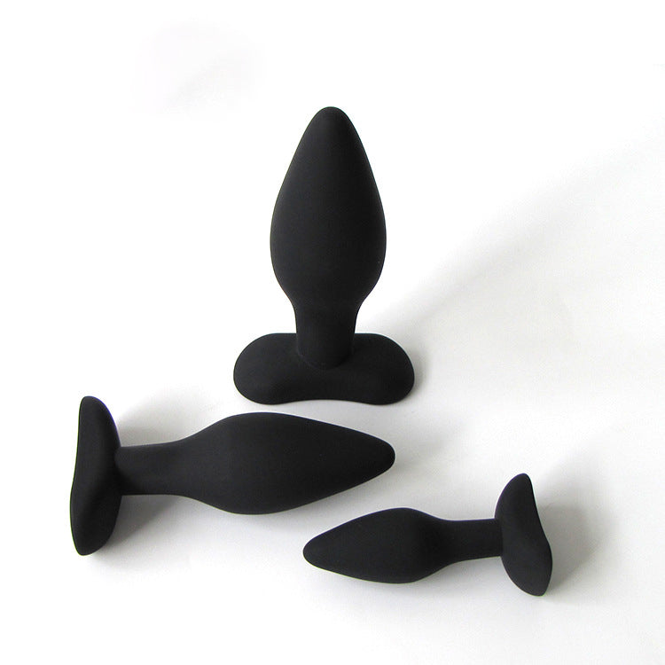 To The Hilt Black Silicone Butt Plug