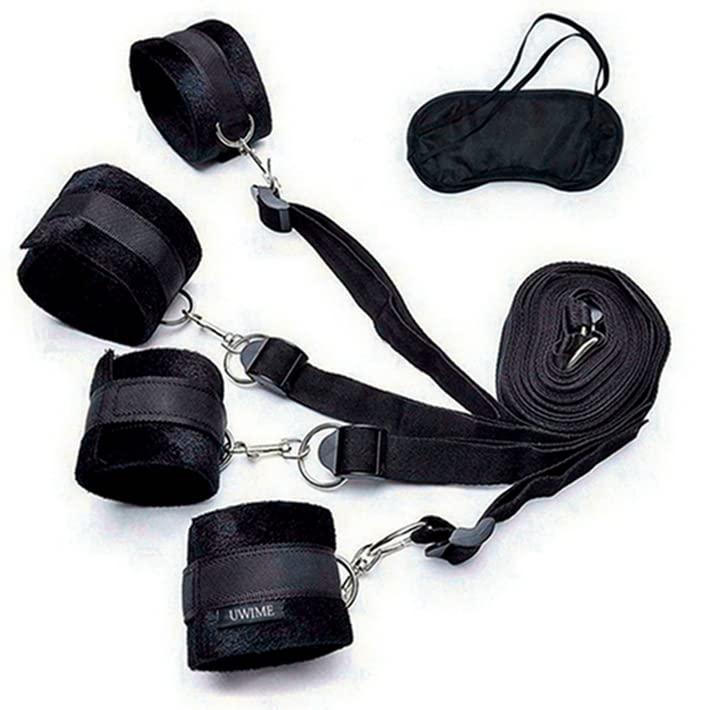 Under Mattress Restraint Kit with Connecting Cuffs