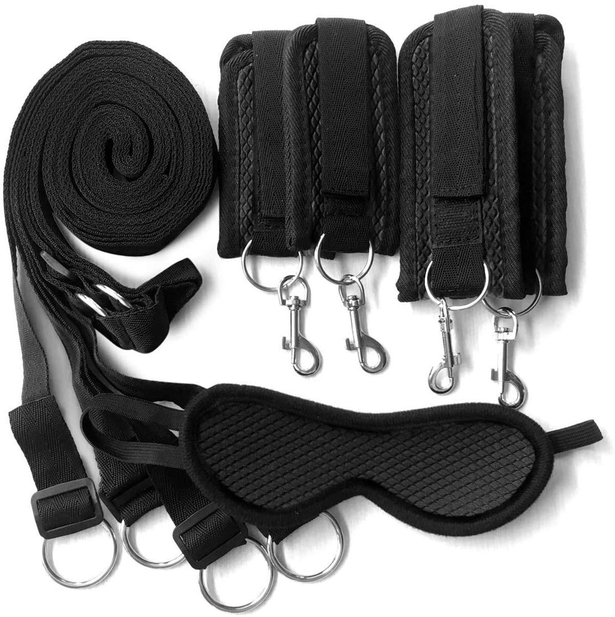 Under Mattress Restraint Kit with Connecting Cuffs