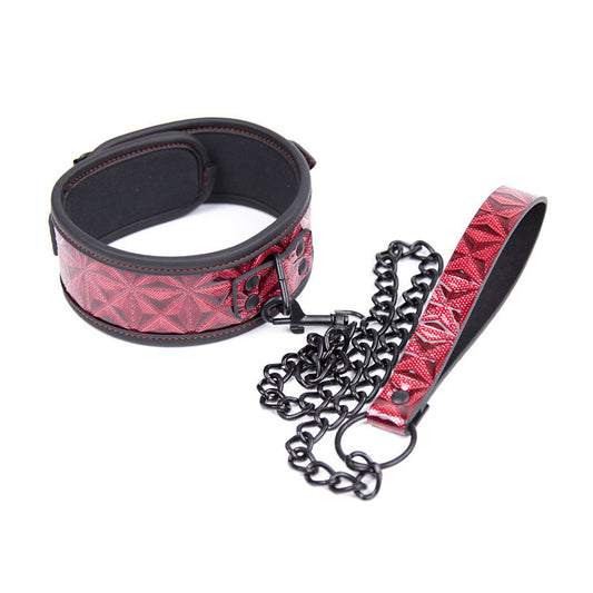 Aztec Bondage Collar and Lead