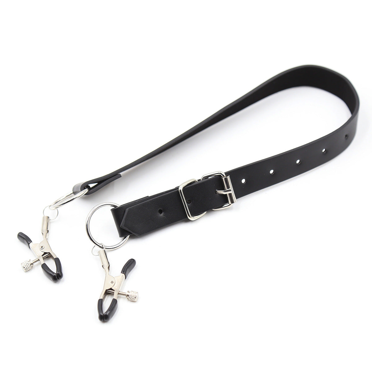 BDSM Labial Clamps Thigh Belt