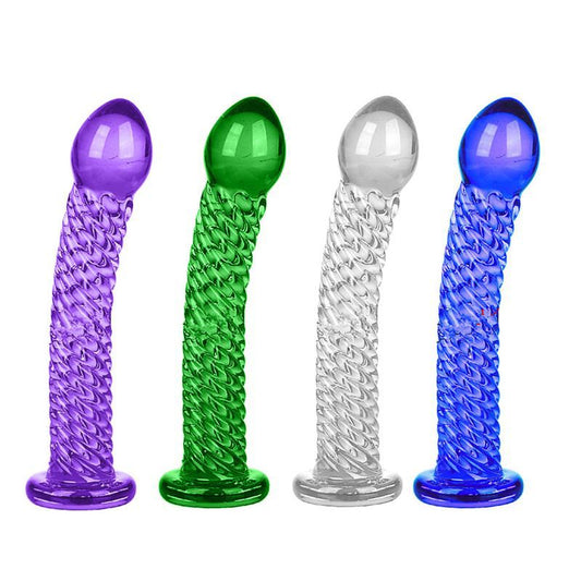 Glacier Glass Realistic Dildo