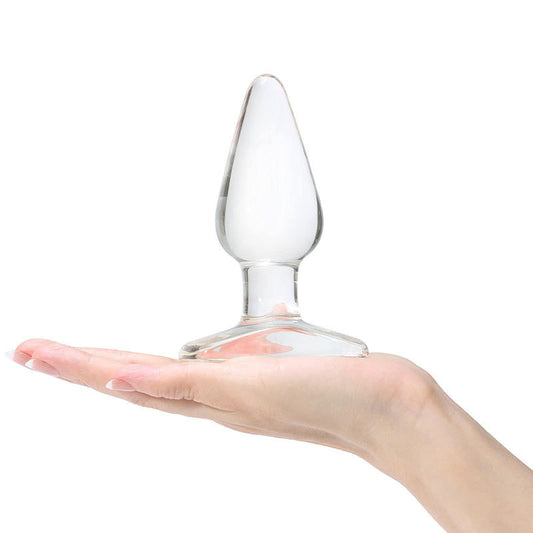 Glacier Glass Slim Butt Plug