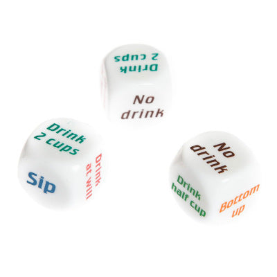 Acrylic Drinking Dice