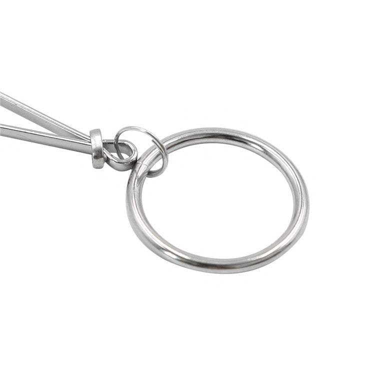 Stainless Steel Nipple Clamps with Hoop Detail