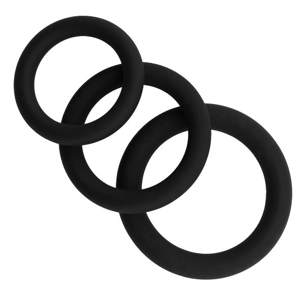 Basic Set of Three Cock Rings